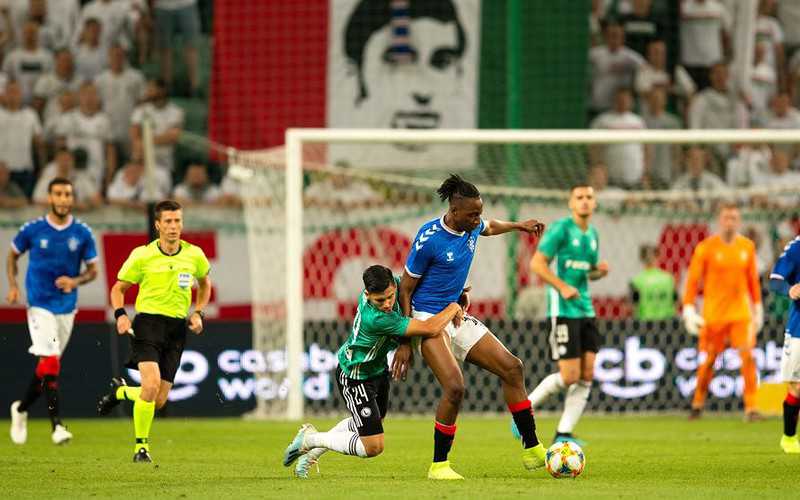 Rangers earn valuable away draw at Legia Warsaw 