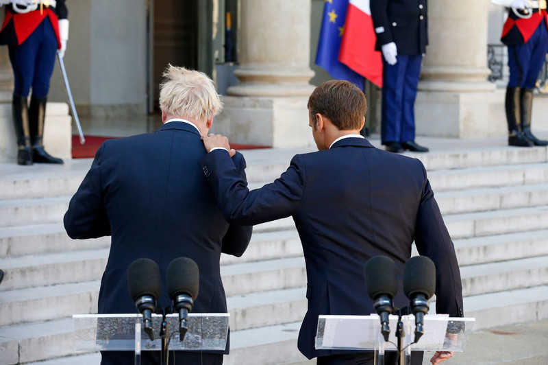 Media: Merkel and Macron taught Johnson a lesson