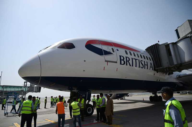 Announcement of a British Airways pilot strike