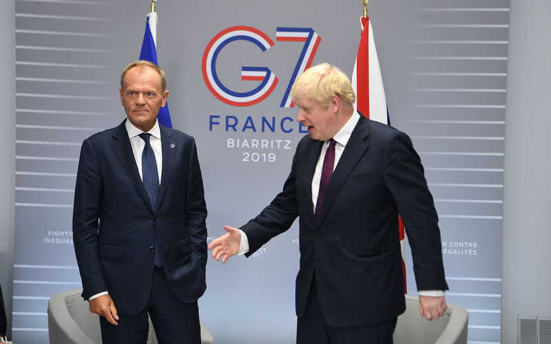 UK PM Johnson told Tusk: We leave EU on October 31 whatever the circumstances