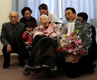 World's oldest person celebrates 117th birthday in Japan