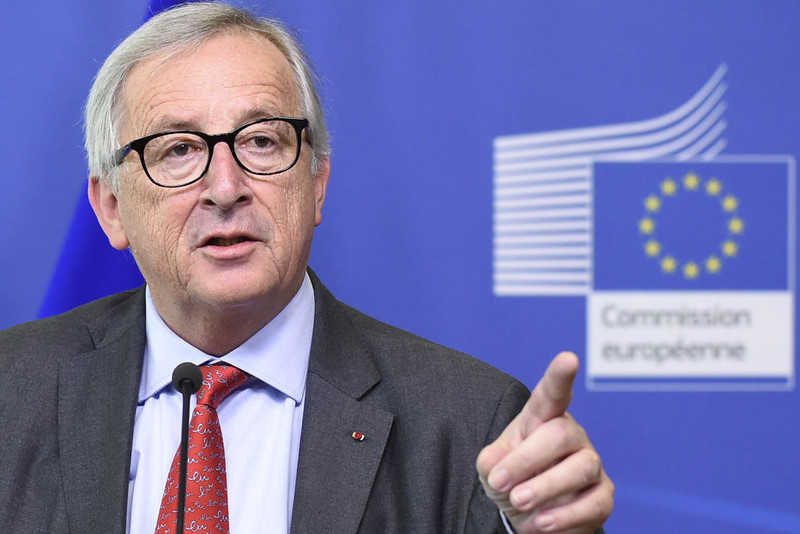 Juncker returned to work. He's supposed to talk to Johnson