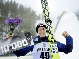 Austria's Stefan Kraft wins ski jumping World Cup event