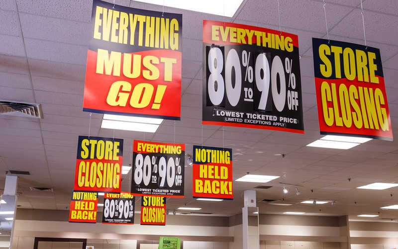 Retailers shut 2,870 stores in first half of 2019