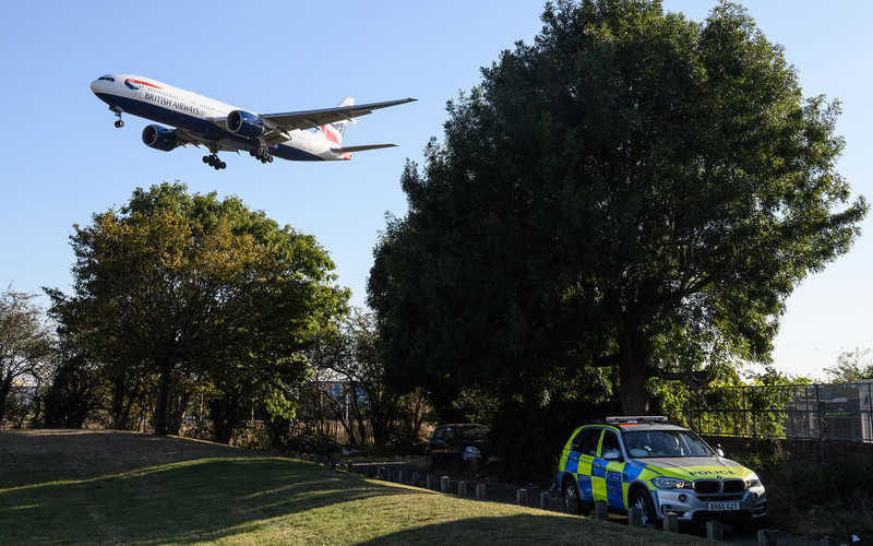 Heathrow drone protest: Two held over climate change action