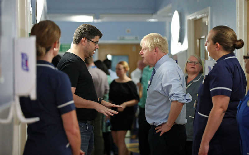 Boris Johnson "zaatakowany" w szpitalu
