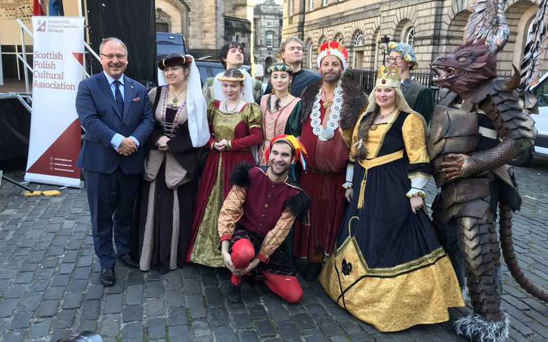 The Krakow festival in Edinburgh is celebrating the renewal of the partnership agreement