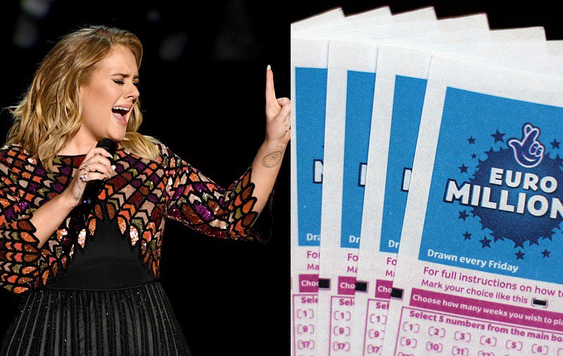 Tonight's EuroMillions jackpot of £167,000,000 would make you richer than Adele