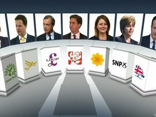 Przed wyborami parlamentarnymi: Historyczna debata liderów brytyjskich partii