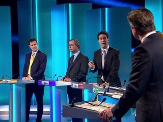 Election TV debate: Leaders clash over NHS, cuts and immigration