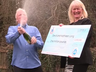 Double lottery winners named as David and Kathleen Long