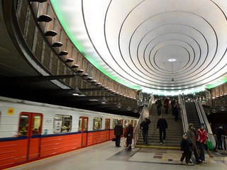 20 years ago set off the first train of the Warsaw metro