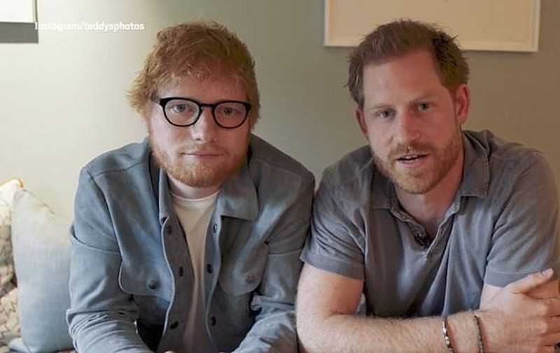 Książę Harry i Ed Sheeran na rzecz zdrowia psychicznego