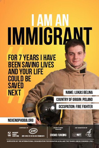 Polak jednym z bohaterów kampanii "I am an immigrant"