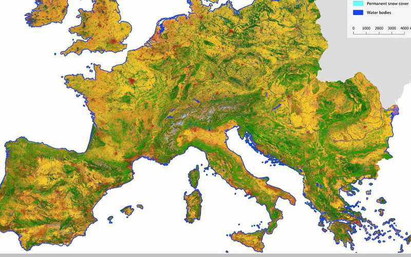 Polish scientists have created an "intelligent" topographic map of Europe
