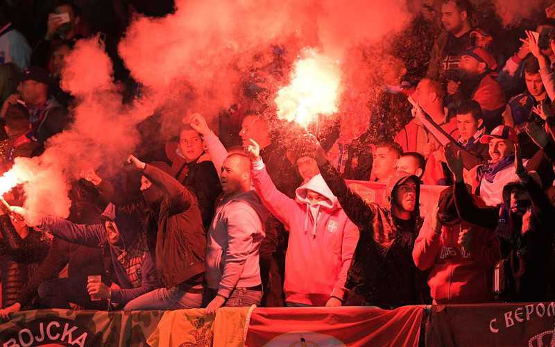 Serbia punished by UEFA for racist fan incidents
