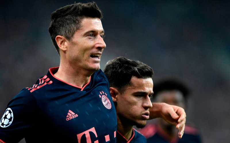 Olympiacos 2-3 Bayern Munich: Lewandowski at the double in battling win