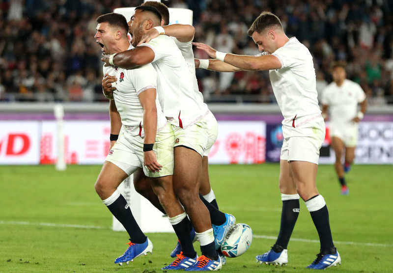 England rugby fans jubilant after stunning 19-7 semi-final win over New Zealand