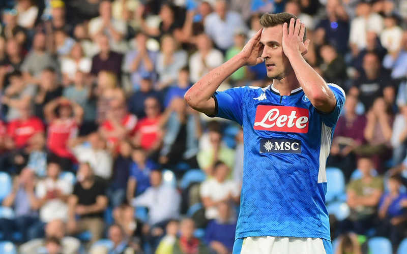 Liga włoska: Gol Milika, remis Napoli w "polskim" meczu w Ferrarze