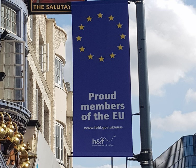 Labour-run London council spends £27k of taxpayer cash on pro-EU banners