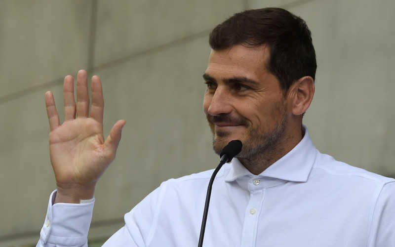 Iker Casillas returns to training