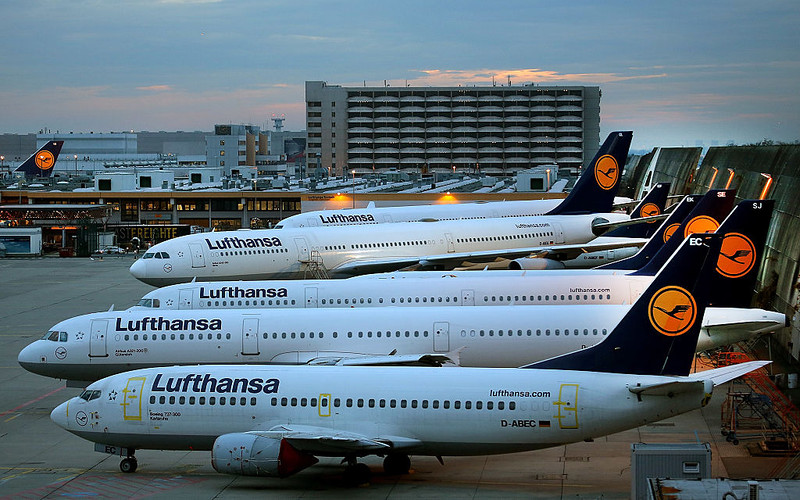 Lufthansa odwołuje 1 300 lotów 
