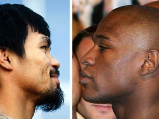 Floyd Mayweather and Manny Pacquiao meet in Las Vegas on Sunday in the richest fight in history