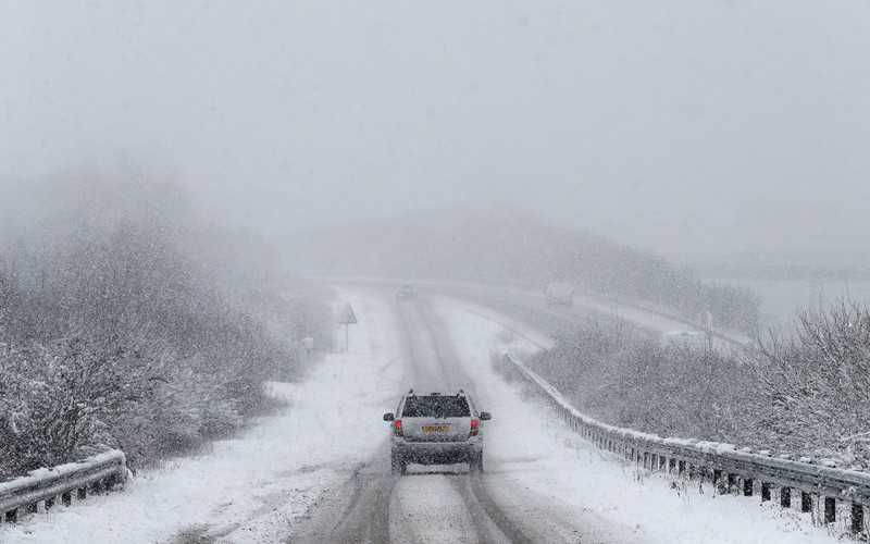 The UK could be at risk of being hit with snow