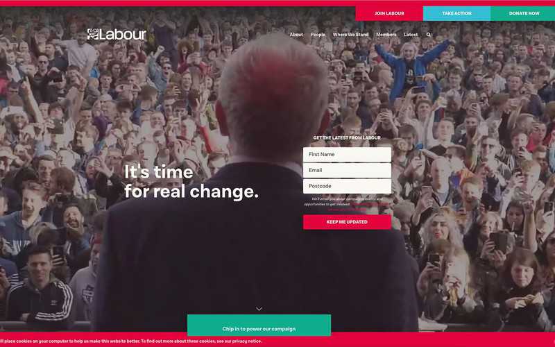 Labour reveals large-scale cyber-attack on digital platforms