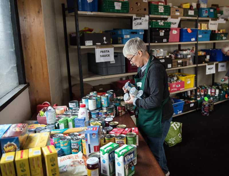 More and more UK residents are seeking help at food banks