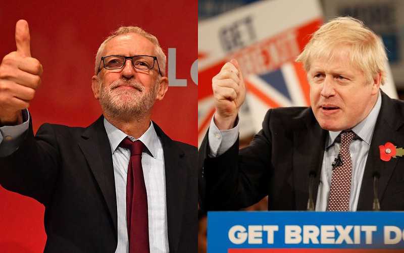 General election: Boris Johnson challenges Jeremy Corbyn ahead of first TV debate