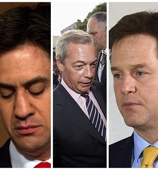 Miliband, Farage i Clegg rezygnują ze swoich stanowisk