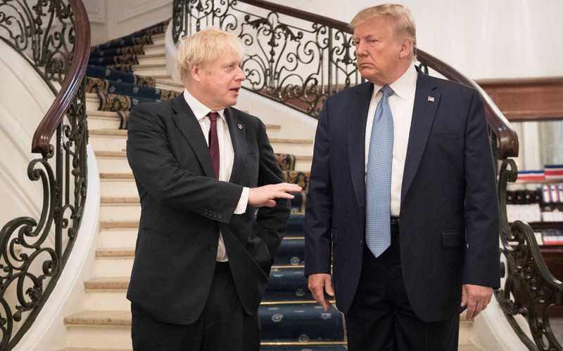 Boris Johnson asks Donald Trump not to intervene in UK general election 