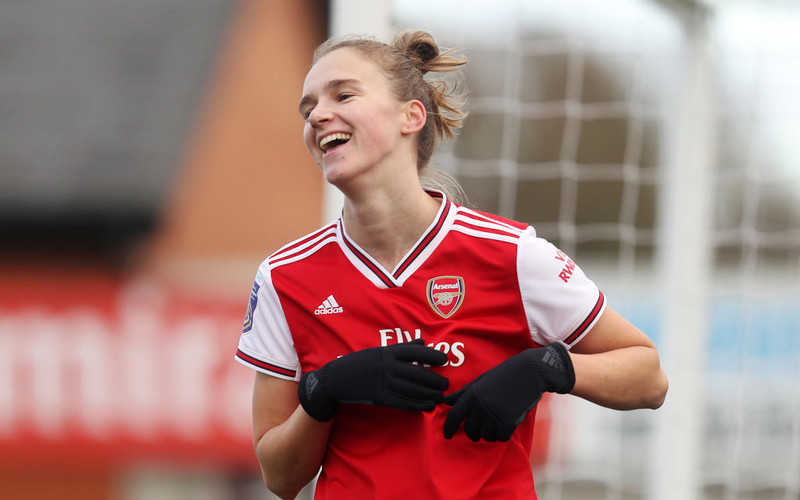 Miedema scores 6 to lead Arsenal to record 11-1 WSL win 