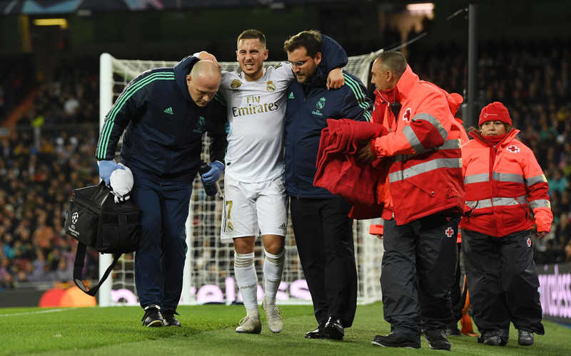 Report: Injured Eden Hazard to miss El Clasico