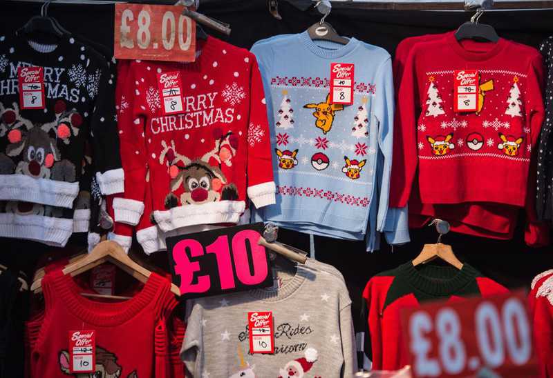 'Plastic' Christmas jumpers among worst examples of fast fashion, environmental charity warns
