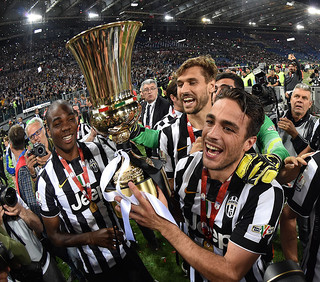 Juventus Turyn z Pucharem Włoch