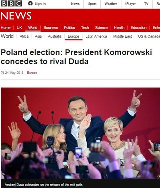 Brytyjskie media zaskoczone zwycięstwem Andrzeja Dudy