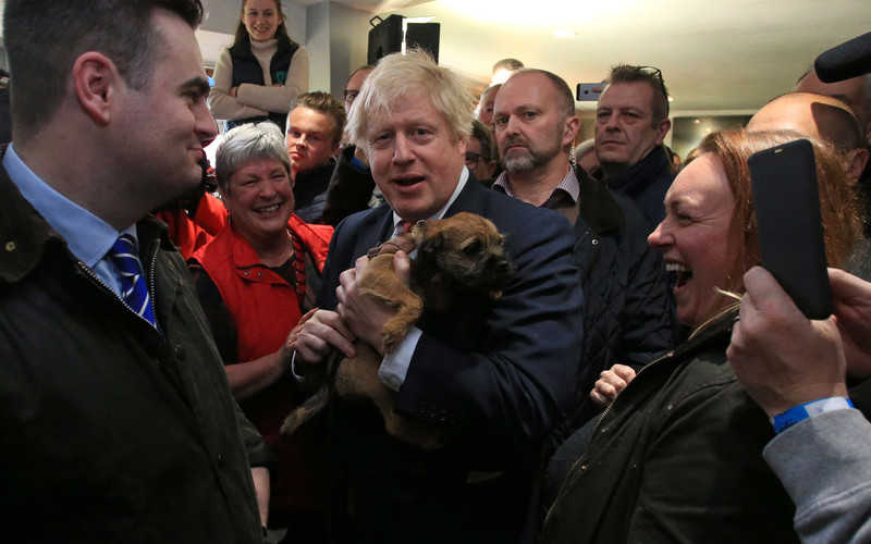 Boris Johnson thanks North for trusting Tories