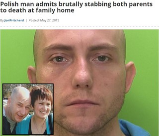 Polish man admits brutally stabbing both parents to death at family home
