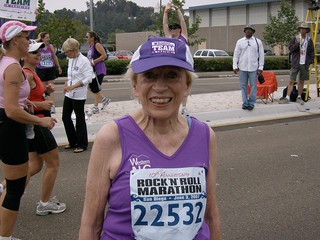 Mother-of-five cancer survivor, 92, becomes the oldest woman to finish a marathon  
