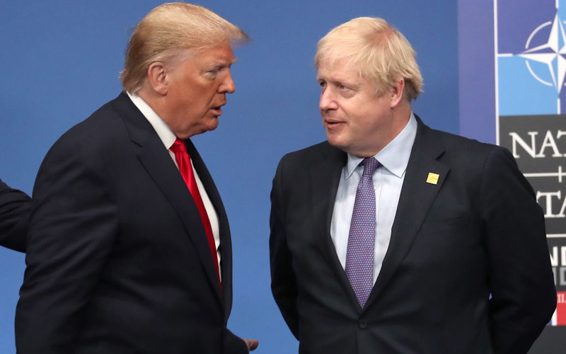 Trump wants Johnson at the White House after the New Year