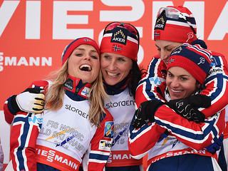 Burza śnieżna odcięła norweskie biegaczki od świata