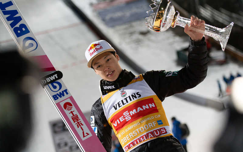 Japanese Ryoyu Kobayashi wins the 2019 Jump of the Year award