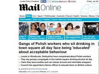 Polak wypowiada wojnę "Daily Mail". "Stop z demonizowaniem Polaków"