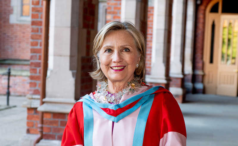 Hillary Clinton mianowana rektorem honorowym uniwersytetu w Belfaście 
