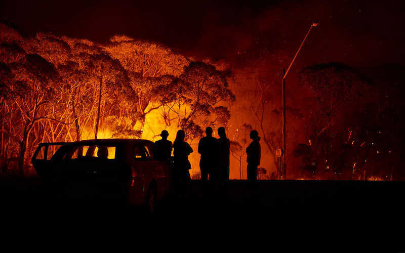 Australia: Pożary wyzwoliły tak wysokie temperatury, że powstał swoisty mikroklimat