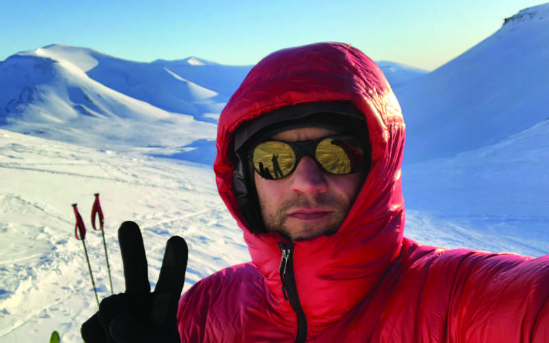 The Polish man welcomes 2020 to the South Pole after over 50 days of wandering alone