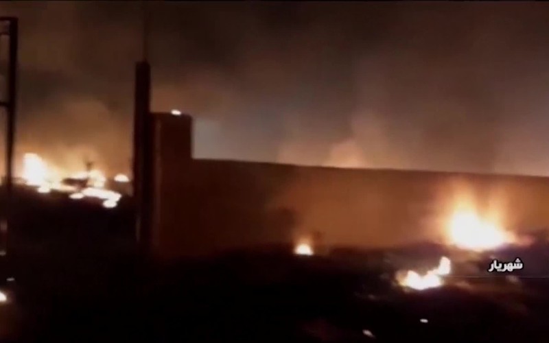 Ukrainian plane was on fire immediately before crash, Iran's initial probe says