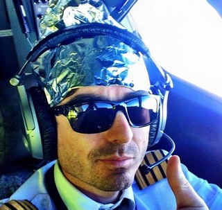 Ryanair pilot 'mocks passengers on Facebook and posts tin-foil hat selfie'